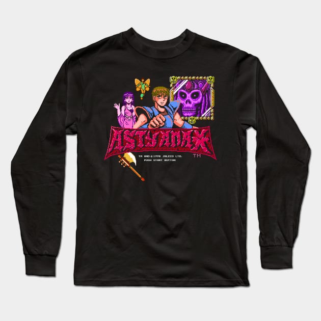 Title Screams: ASTYANAX Long Sleeve T-Shirt by Steve Van Samson